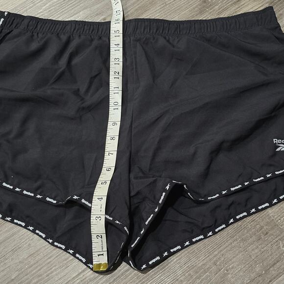 Reebok Relaxed Black Fast Track Athletic Shorts - Picture 7 of 8
